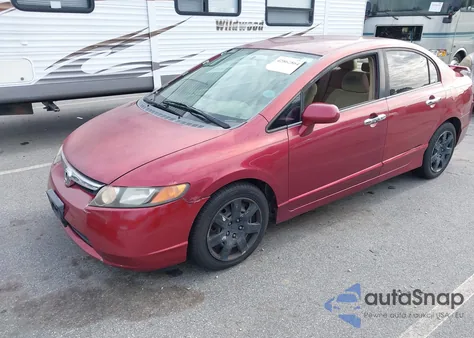2008 Honda Civic Lx from USA, damaged, VIN 1HGFA16568L097698